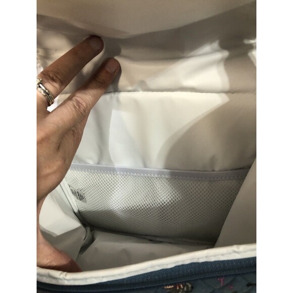 Vera Bradley Blue Insulated Lunch Crossbody Bag Cats Meow 25002-P88 brand new - Picture 4 of 7